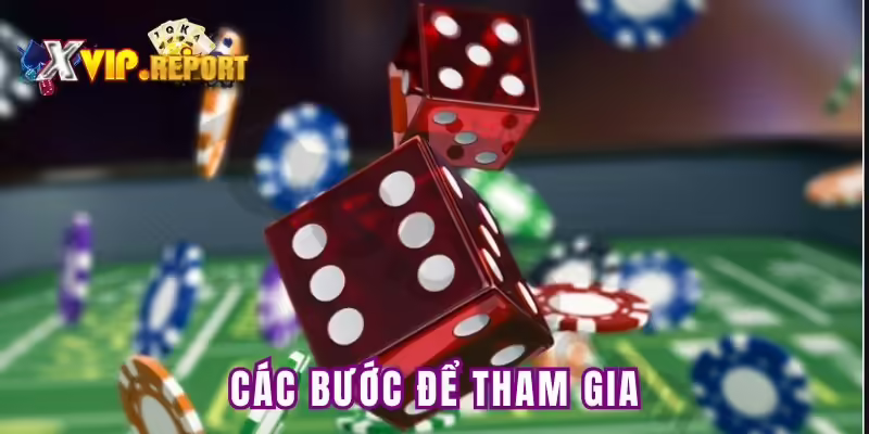Các bước tham gia tài xỉu nhanh chóng